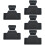 10 Pcs Motorcycle Back Cushion Comfortable Rear Box Pad 10