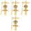 50pcs Capacitive Stylus Pen Replacement Tips Touchscreen Device Nibs For Tablets Smartphones 3