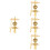 50pcs Capacitive Stylus Pen Replacement Tips Touchscreen Device Nibs For Tablets Smartphones 6