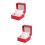 2pcs Box Red Earrings Watch Box Miss 7