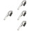 4 Pcs Flute Accessories Woodwind Instrument Part Replaceable Head 6