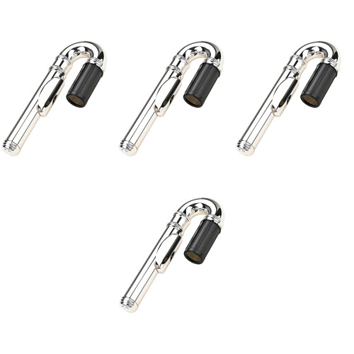 4 Pcs Flute Accessories Woodwind Instrument Part Replaceable Head 2
