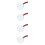 4pcs Milk Cup With Side Handle Triangle Wood 10