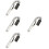 4 Pcs Flute Accessories Woodwind Instrument Part Replaceable Head 7