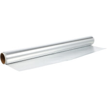 1set Silver Bbq Aluminum Foil For Outdoor Barbecue And Picnic