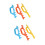 2 Pcs Bee Keeping Frames Beekeeping Equipment Tool Beehive Spacer For 7