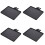 4 Pcs Tray With Large Clamp Card Microphone Stand Small 8