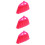 3pcs Broom Head Small Broom Household Plastic 9