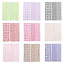 18 Sheets Diy Acrylic Nail Art Stickers