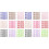 18Feuilles Stickers DIY Coloré Accessoires 3