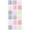 18Feuilles Stickers DIY Coloré Accessoires 6