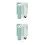 2 Sets Portable Lightweight Chopsticks And Spoon Flatware Set 5