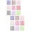 18Feuilles Stickers DIY Coloré Accessoires 8