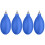 4Pcs Lightweight Blue Air Blower for Electronics Lens Cleaning Device 6