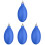 4Pcs Lightweight Blue Air Blower for Electronics Lens Cleaning Device 4