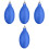 4Pcs Lightweight Blue Air Blower for Electronics Lens Cleaning Device 5