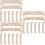 24pcs Wooden Mini Screen Model Table Screen Props Simple Decorative Accessory 9