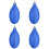 4Pcs Lightweight Blue Air Blower for Electronics Lens Cleaning Device 7