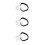 3Pcs Mini Violin Bow Corrector Guide Lightweight for Practice Training 9