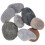 8Pcs Hand-Painted Rocks For Kids 3-5Cm Mixed Color 1