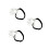 3Pcs Mini Violin Bow Corrector Guide Lightweight for Practice Training 10
