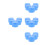20Pcs Blue Sponge Filter Replacement for Ant Nest Educational Tool 8