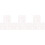 Set Of 3 Cartoon Stencils Notebook Stencils M White 4