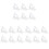 60 Pcs Adjustable Self Adhesive Cable Clips For Wire Cord Management White 2