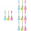 4 Count Keyboard Cleaning Brush Small Table Dust Brush 25x5cm 6