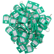4 Pieces Key Label Identification Tags Name For Bags Keyrings Labels