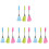 4 Count Keyboard Cleaning Brush Small Table Dust Brush 25x5cm 2