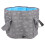 2Pcs Folding Foot Bath Bucket Grey Multi-Use Portable Wash Basin 1