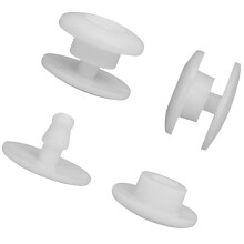 2 Bags Disposable Snaps Mask Fixing Button Resin Snap-Fastener For