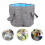 2Pcs Folding Foot Bath Bucket Grey Multi-Use Portable Wash Basin 8