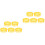 10 Pcs Spleen Cage Plastic Cell Terrarium 4