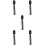 5 Count Model Scenery Small Traffic Light Decor Train Lights Scale 10