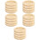 20 Pcs Diy Wood Bangles Smooth Unfinished Bracelets Circles 7