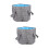 2Pcs Folding Foot Bath Bucket Grey Multi-Use Portable Wash Basin 7