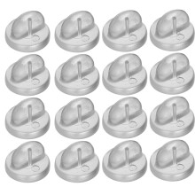 Set Of 2 Butterfly Cap Brooch Office Pin Backs Locking Clasp Safety