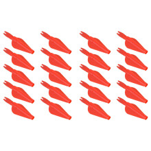 40pcs Plastic Arrow Tail Accessory For For Adults Sturdy And Practical