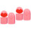 4 Pcs Box Miss Portable 4