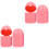 4 Pcs Box Miss Portable 3