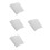 40 Pcs Board Bumper Pad Polystyrene Shipping Protection 3mm 10