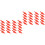 40pcs Plastic Arrow Tail Accessory For For Adults Sturdy And Practical 4