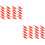 40pcs Plastic Arrow Tail Accessory For For Adults Sturdy And Practical 6