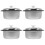 2Pcs Non-Stick Inner Pot For Electric Rice Cooker 7