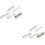 10 Pcs Strap Decorative Ring Zinc Alloy Mini Watch 6
