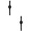 2pcs Watch Pu Strap Student Business 6