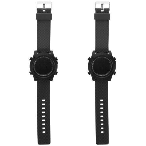 2pcs Watch Pu Strap Student Business 1