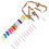 36Pcs Assorted Dancing Streamers Rhythmic Ribbon Gymnastics 10
